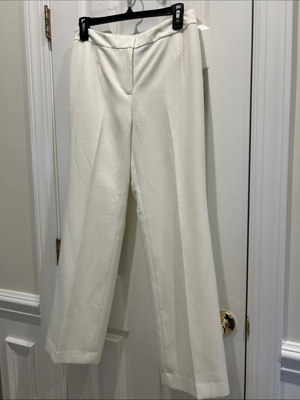 Kasper Women's ivory Wide-Leg Trousers